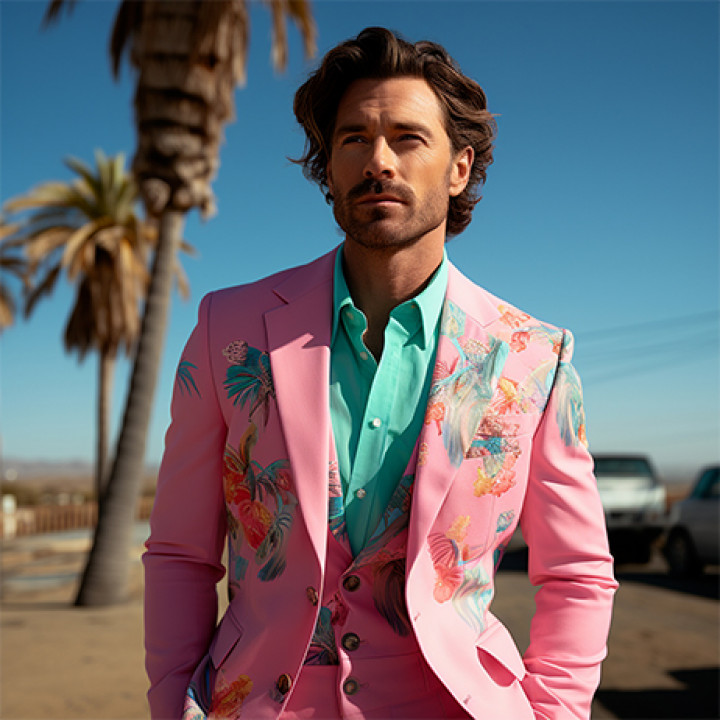 Choose Colors for Men’s Holiday Clothing That Pop