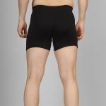 Men's Swimming Short, Swimming Shorts for Men Black with White Side Panel